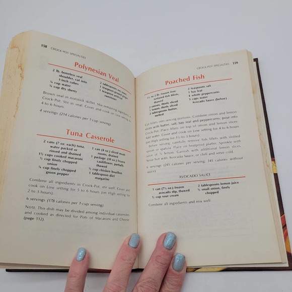 Lot of‎ 2 Vintage Cookbooks The Fabulous Egg 1979 & Rival Crock Pot Cooking 1975 - Picture 6 of 11